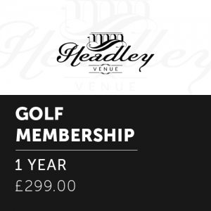 Golf Membership – 1 Year