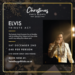 Mark Summers Elvis Tribute – December 2nd