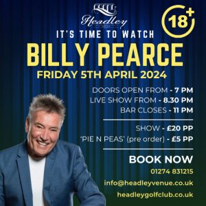 Billy Pearce is Back!!